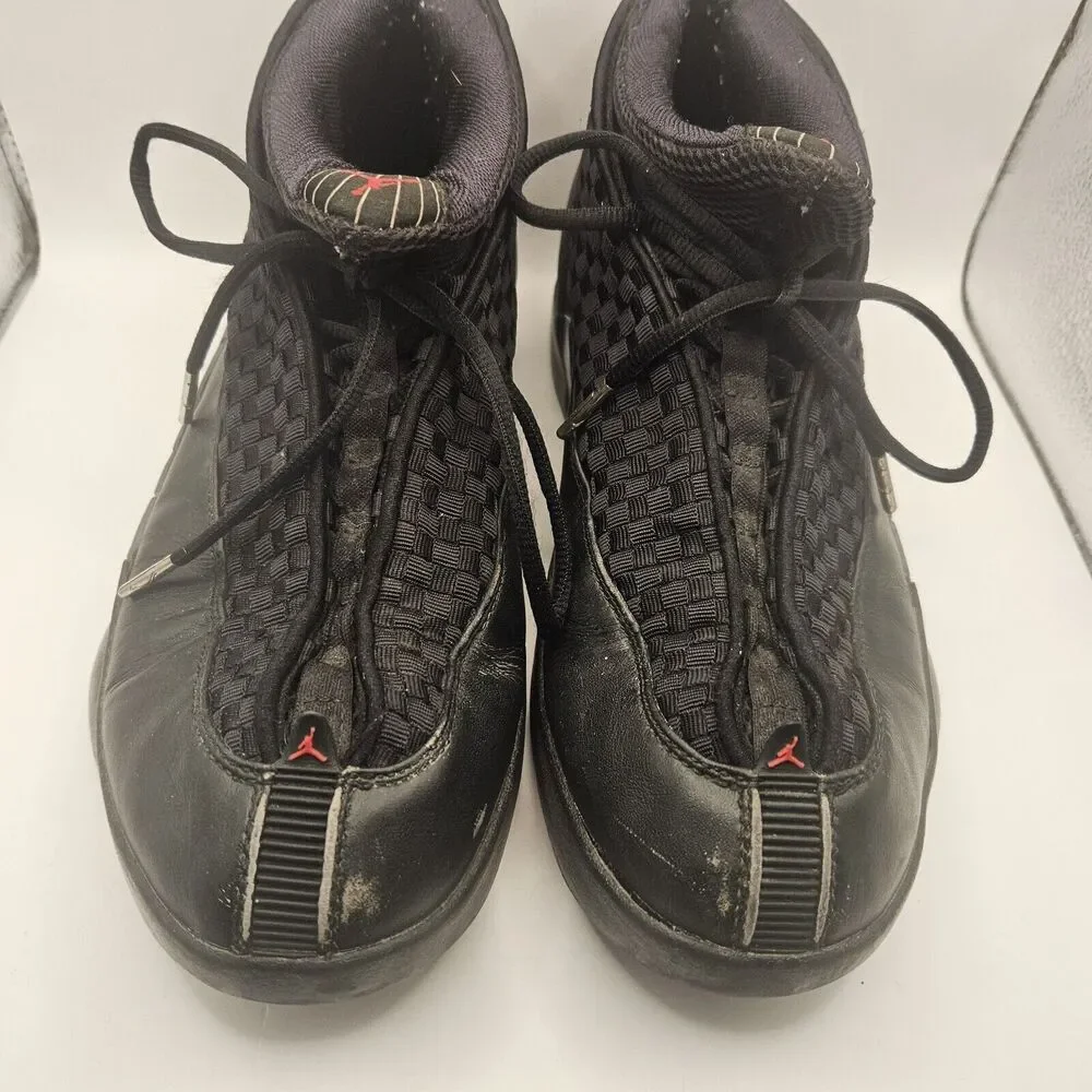 Nike Air Jordan 15 Retro 2017 Stealth 10 881429-001 OG‎ XV Black AUTHENTICATED